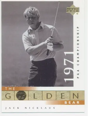 2001 Upper Deck - Jack Nicklaus #114 The Golden Bear