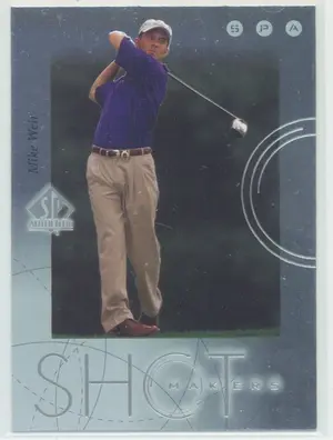 2001 SP Authentic - Mike Weir #S9 Shot Makers