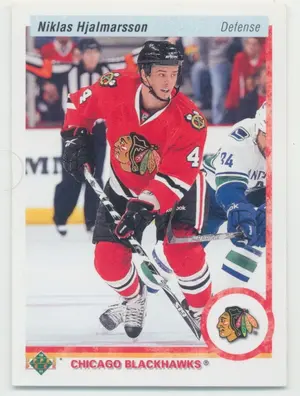2010-11 UPPER DECK - NIKLAS HJALMARSSON #293 20TH ANNIVERSARY