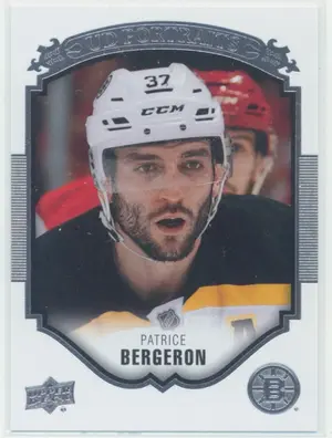 2015-16 UPPER DECK - PATRICE BERGERON #P-46 UD PORTRAITS