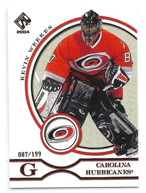 2003-04 Private Stock Reserve Red #20 Kevin Weekes (087/199)