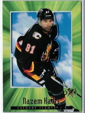 23-24 Skybox EX Nazim Kadri Green 59