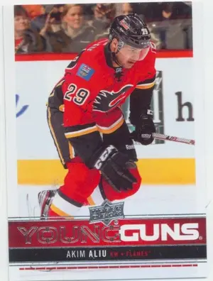 2012-13 UPPER DECK - AKIM ALIU #209 YOUNG GUNS