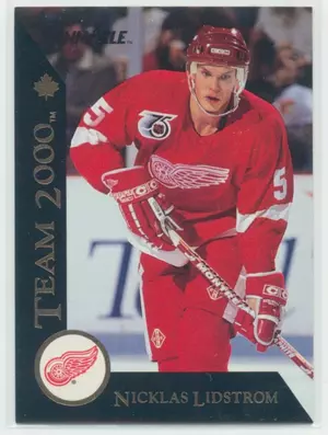 1992-93 PINNACLE (CDN) - NICKLAS LIDSTROM #3 TEAM 2000