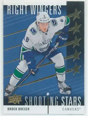 2019-20 UPPER DECK - BROCK BOESER #SSR-3 SHOOTING STARS
