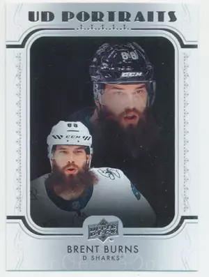 2019-20 UPPER DECK - BRENT BURNS #P-37 UD PORTRAITS