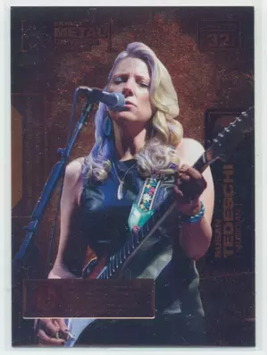 2021 Skybox Metal Universe Champions - Susan Tedeschi #32 Copper Parallel