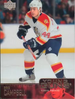 2003-04 UPPER DECK - GREG CAMPBELL #448 YOUNG GUNS