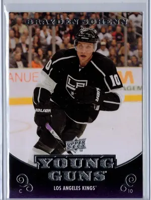 2010-11 UD Young Guns Brayden Schenn