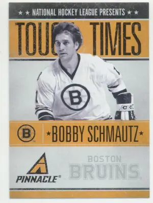 2010-11 PANINI PINNACLE - BOBBY SCHMAUTZ #BS TOUGH TIMES