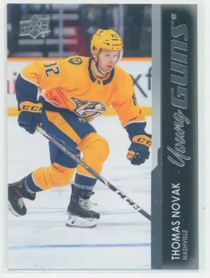 2021-22 UPPER DECK - THOMAS NOVAK #476 YOUNG GUNS