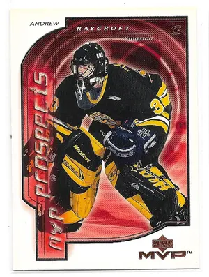 2000-01 MVP #218 Andrew Raycroft RC