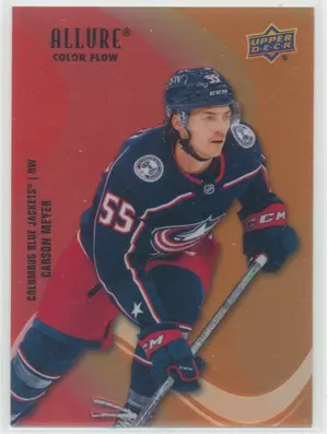 2022-23 ALLURE - CARSON MEYER #SF-47 COLOR FLOW RED/ORANGE