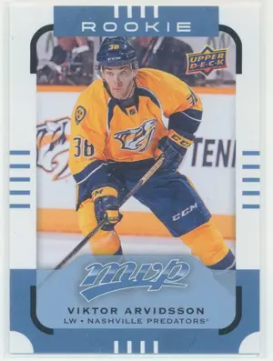 2015-16 UPPER DECK MVP - VIKTOR ARVIDSSON #186 ROOKIE