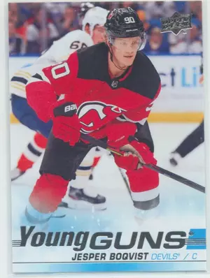 2019-20 UPPER DECK - JESPER BOQVIST #233 YOUNG GUNS