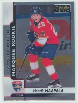 2017-18 O-PEE-CHEE PLATINUM - HENRIK HAAPALA #174 ROOKIE