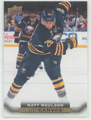 2015-16 UPPER DECK - MATT MOULSON #C131 UD CANVAS