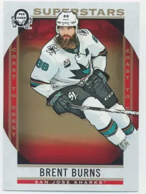 2018-19 O-PEE-CHEE COAST TO COAST - BRENT BURNS #121 SUPERSTARS