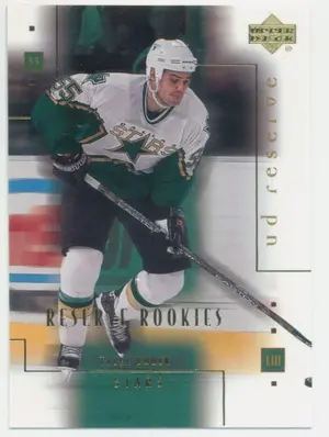 2000-01 UD RESERVE - TYLER BOUCK #94 ROOKIE