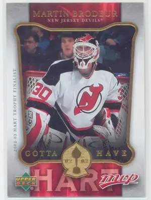 2006-07 MVP - MARTIN BRODEUR #HH16 GOTTA HAVE HART