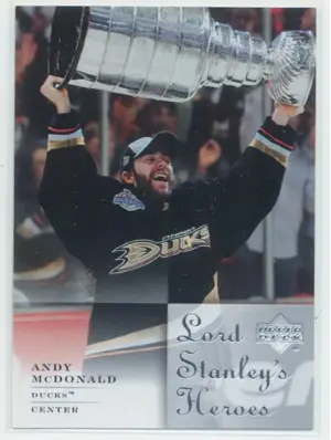2007-08 UPPER DECK - ANDY McDONALD #LSH5 LORD STANLEY'S HEROES
