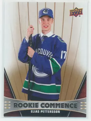 2018-19 UPPER DECK - ELIAS PETTERSSON #RC-EP ROOKIE COMMENCE