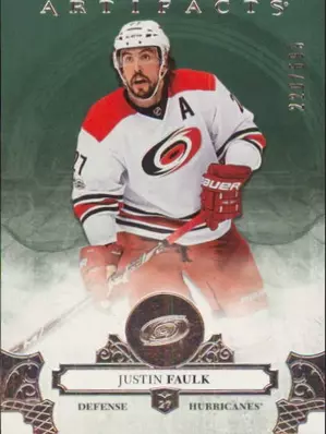 2017-18 ARTIFACTS - JUSTIN FAULK #117 220/599