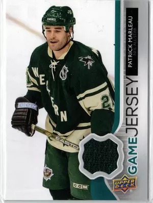 2014-15 UD Patrick Marleau AS GU Jersey All Star San Jose Sharks