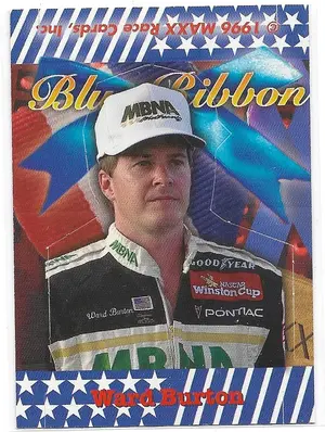 1996 Maxx Blue Ribbon #BR9 Ward Burton