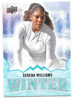 2019 UD Winter #W6 Serena Williams
