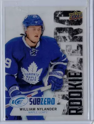 2016-17 UD Ice Sub Zero Rookie William Nylander