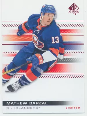 2019-20 SP AUTHENTIC - MATHEW BARZAL #93 LIMITED RED
