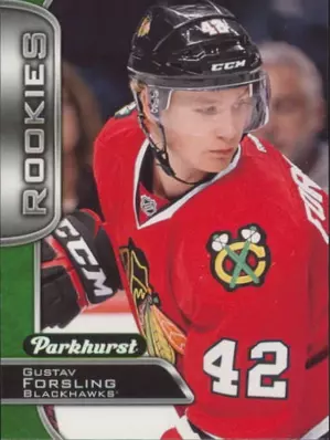 2016-17 PARKHURST - GUSTAV FORSLING #394 ROOKIE
