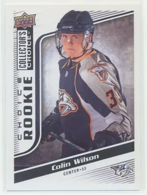 2009-10 COLLECTOR'S CHOICE - COLIN WILSON #267 CHOICE ROOKIES
