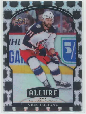 2020-21 ALLURE - NICK FOLIGNO #51 NHL SHIELD 2005