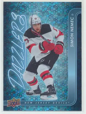 2024-25 UPPER DECK - SIMON NEMEC #DZ-32 DAZZLERS BLUE