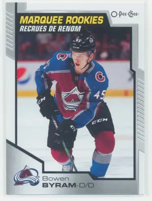 2020-21 O-PEE-CHEE - BOWEN BYRAM #611 MARQUEE ROOKIES