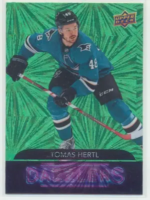 2020-21 UPPER DECK - TOMAS HERTL #DZ-35 DAZZLERS GREEN