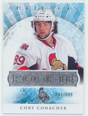 2012-13 ARTIFACTS - CORY CONACHER #RED218 ROOKIE 42/699