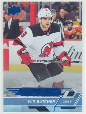 2018-19 OVERTIME - WILL BUTCHER #148 BLUE FOIL