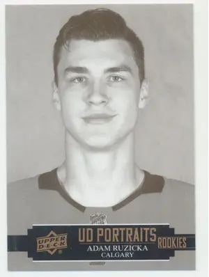 2021-22 UPPER DECK - ADAM RUZICKA #P-70 UD PORTRAITS