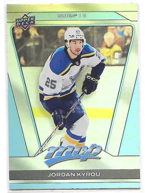 2025-26 MVP Silver Collection CDD Exclusive #186 Jordan Kyrou