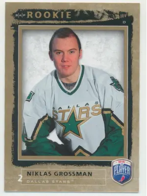 2006-07 BE A PLAYER - NIKLAS GROSSMAN #234 ROOKIE 269/999