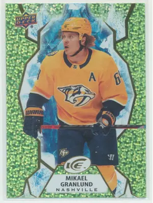 2021-22 UPPER DECK ICE - MIKAEL GRANLUND #66 GREEN