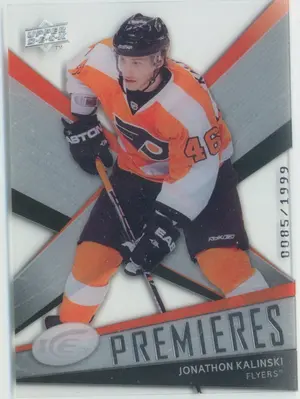 2008-09 ICE - JONATHON KALINSKI #117 ICE PREMIERES 85/1999