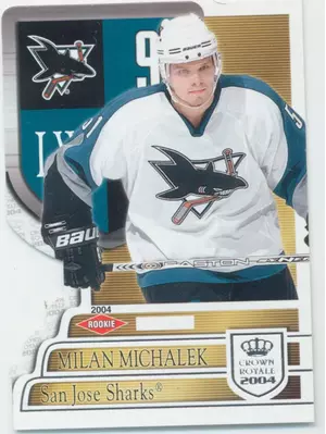 2003-04 CROWN ROYALE - MILAN MICHAELEK #133 ROOKIE RETAIL 248/899