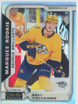 2018-19 O-PEE-CHEE PLATINUM - EELI TOLVANEN #166 RAINBOW