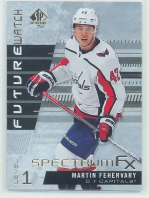 2019-20 SP AUTHENTIC - MARTIN FEHERVARY #S-60 SPECTRUM FX (UNSCRATCHED)