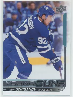 2018-19 UPPER DECK - IGOR OZHIGANOV #247 YOUNG GUNS