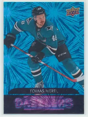 2020-21 UPPER DECK - TOMAS HERTL #DZ-35 DAZZLERS BLUE